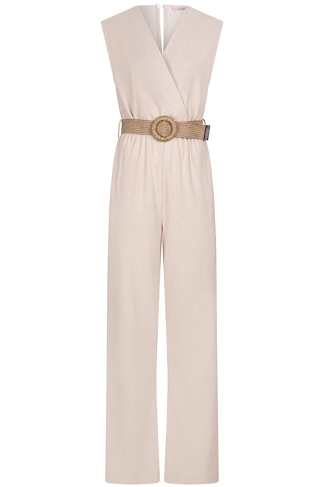 EsQualo jumpsuit fancy crinkle